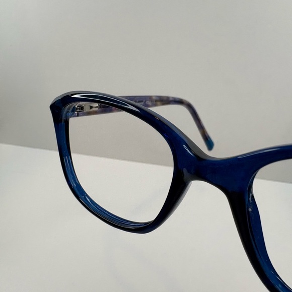 FRAMES ONLY - ENHANCE 4051 DARK COBALT 51•17•140 Eyeglasses Frames - Picture 12 of 15